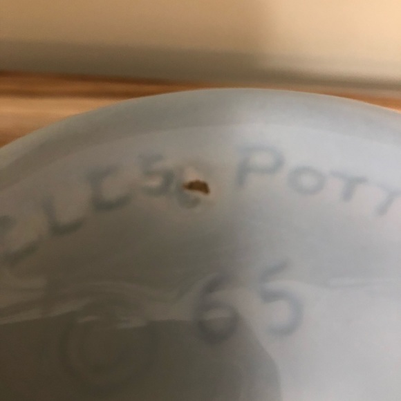 Vintage pitcher by Los Angeles Potteries - Picture 9 of 11